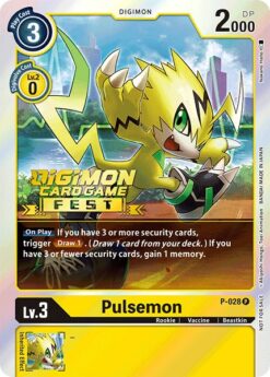 [DIGIMON] P-028 - Pulsemon (Fest 2022) - Promo
