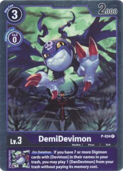 [DIGIMON] P-034 - DemiDevimon - Promo