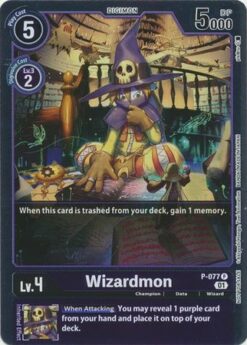 [DIGIMON] P-077 - Wizardmon (Foil Version) - Promo