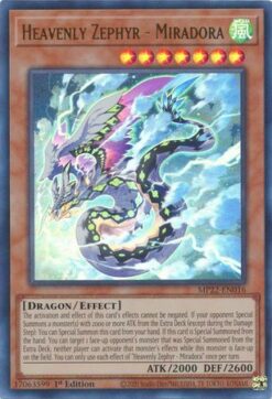 MP22-EN016 - Heavenly Zephyr - Miradora - Ultra Rare - 1st Edition