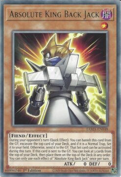 TAMA-EN048 - Absolute King Back Jack - Rare - 1st Edition