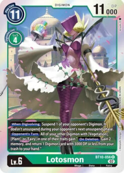 [DIGIMON] BT10-056 - Lotosmon - Digimon - Rare