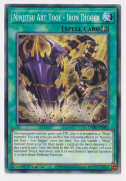 DABL-EN062 - Ninjitsu Art Tool - Iron Digger - Common - 1st Edition