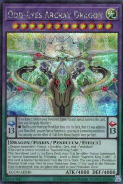 AGOV-AE030 - Odd-Eyes Arcray Dragon - Secret Rare