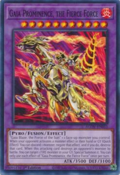 AGOV-EN033 - Gaia Prominence, the Fierce Force - Common - 1st Edition