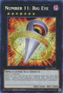 BLC1-EN001 - Number 11: Big Eye - Secret Rare - 1st Edition