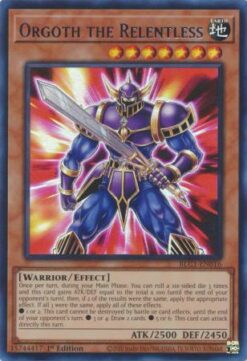 BLC1-EN016 - Orgoth the Relentless (Silver) - Ultra Rare - 1st Edition