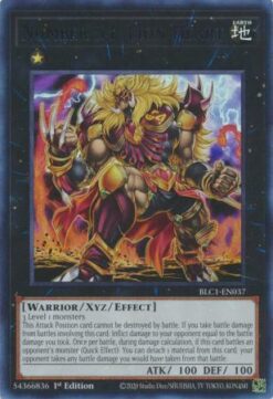 BLC1-EN037 - Number 54: Lion Heart (Silver) - Ultra Rare - 1st Edition