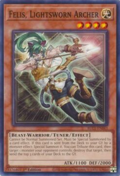 BLC1-EN061 - Felis, Lightsworn Archer - Common - 1st Edition