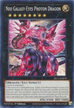 BLC1-EN070 - Neo Galaxy-Eyes Photon Dragon - Common - 1st Edition