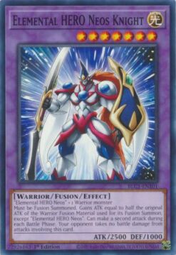 BLC1-EN101 - Elemental HERO Neos Knight - Common - 1st Edition