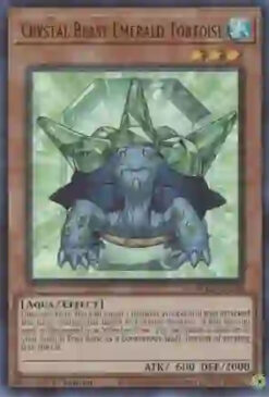 BLCR-EN049 - Crystal Beast Emerald Tortoise - Ultra Rare - 1st Edition