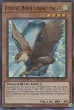 BLCR-EN052 - Crystal Beast Cobalt Eagle - Ultra Rare - 1st Edition