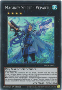 BODE-EN047 - Magikey Spirit - Vepartu - Super Rare - 1st Edition