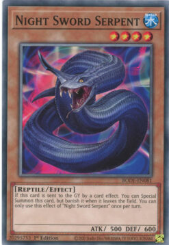 BODE-EN081 - Night Sword Serpent - Common - 1st Edition