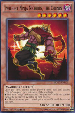 BOSH-EN016 - Twilight Ninja Nichirin, the Chunin - Common - 1st Edition