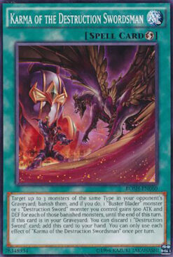 BOSH-EN060 - Karma of the Destruction Swordsman - Common - Unlimited