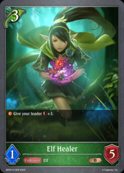 [SHADOWVERSE] BP02-013 - Elf Healer - Follower - Bronze - Forestcraft
