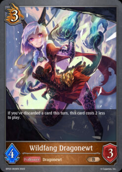 [SHADOWVERSE] BP02-063 - Wildfang Dragonewt - Follower - Bronze - Dragoncraft