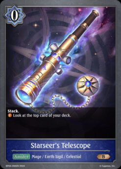 [SHADOWVERSE] BP04-056 - Starseer's Telescope - Amulet - Bronze - Runecraft