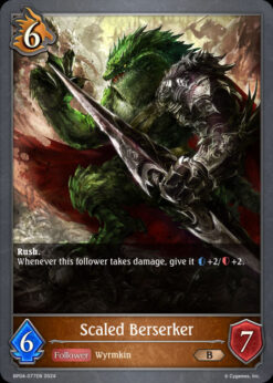 [SHADOWVERSE] BP04-077 - Scaled Berserker - Follower - Bronze - Dragoncraft