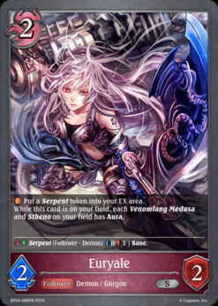 [SHADOWVERSE] BP04-089 - Euryale - Follower - Silver - Abysscraft