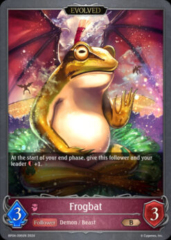 [SHADOWVERSE] BP04-095 - Frogbat - Follower / Evolved - Bronze - Abysscraft