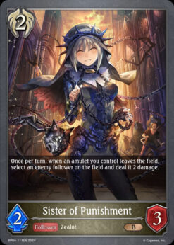 [SHADOWVERSE] BP04-111 - Sister of Punishment - Follower - Bronze - Havencraft