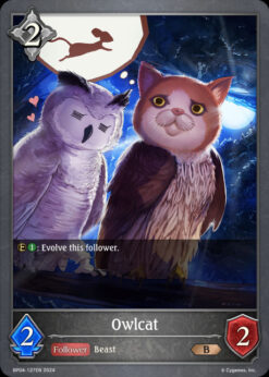 [SHADOWVERSE] BP04-127 - Owlcat - Follower - Bronze - Neutral