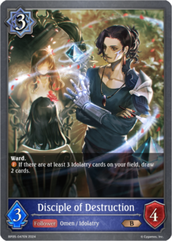 [SHADOWVERSE] - BP05-047 - Disciple of Destruction - Follower - Bronze - Runecraft