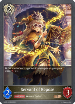 [SHADOWVERSE] - BP05-097 - Servant of Repose - Follower - Bronze - Havencraft