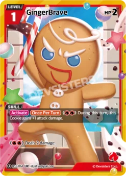 BS1-014 - GingerBrave - Ultra Rare - Cookie