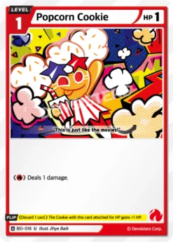 BS1-018 - Popcorn Cookie - Uncommon - Cookie