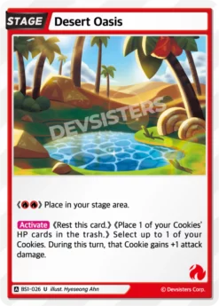 BS1-026 - Desert Oasis - Uncommon - Stage