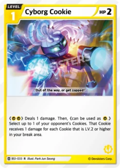 BS1-033 - Cyborg Cookie - Rare - Cookie