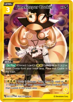 BS1-037 - Timekepper Cookie - Ultra Rare - Cookie