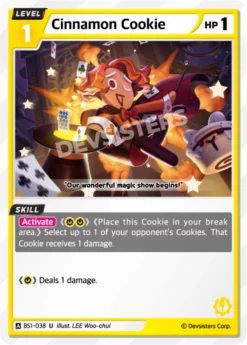 BS1-038 - Cinnamon Cookie - Uncommon - Cookie