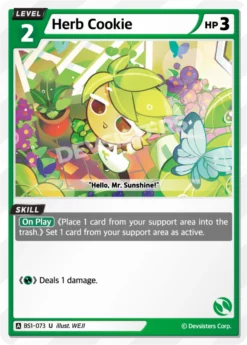 BS1-073 - Herb Cookie - Uncommon - Cookie