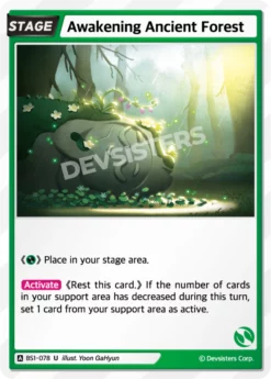 BS1-078 - Awakening Ancient Forest - Uncommon - Stage