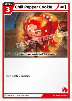 BS2-005 - Chili Pepper Cookie - Uncommon - Cookie