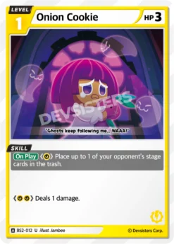 BS2-012 - Onion Cookie - Uncommon - Cookie