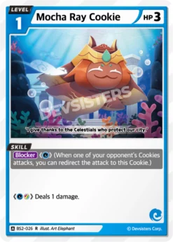 BS2-026 - Mocha Ray Cookie - Rare - Cookie