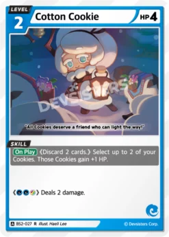 BS2-027 - Cotton Cookie - Rare - Cookie
