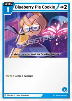 BS2-032 - Blueberry Pie Cookie - Common - Cookie