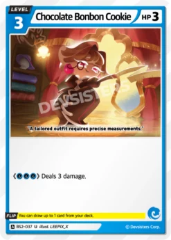 BS2-037 - Chocolate Bonbon Cookie - Uncommon - Cookie