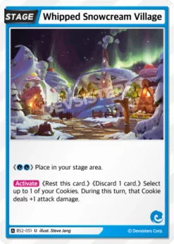 BS2-051 - Whipped Snowcream Village - Uncommon - Stage