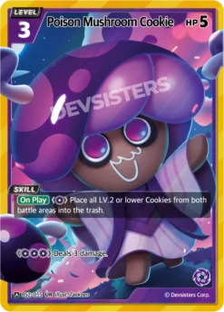 BS2-055 - Poison Mushroom Cookie - Ultra Rare - Cookie