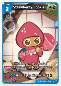 BS3-075 - Strawberry Cookie - Common - Cookie