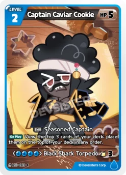 BS3-083 - Captain Caviar Cookie - Common - Cookie