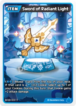 BS3-090 - Sword of Radiant Light - Uncommon - Item